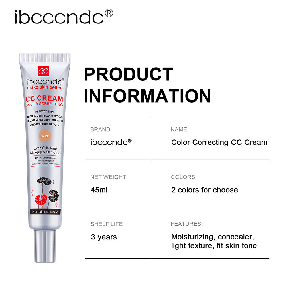 Flawless Finish CC Cream – Long-Wear Moisturizing Base