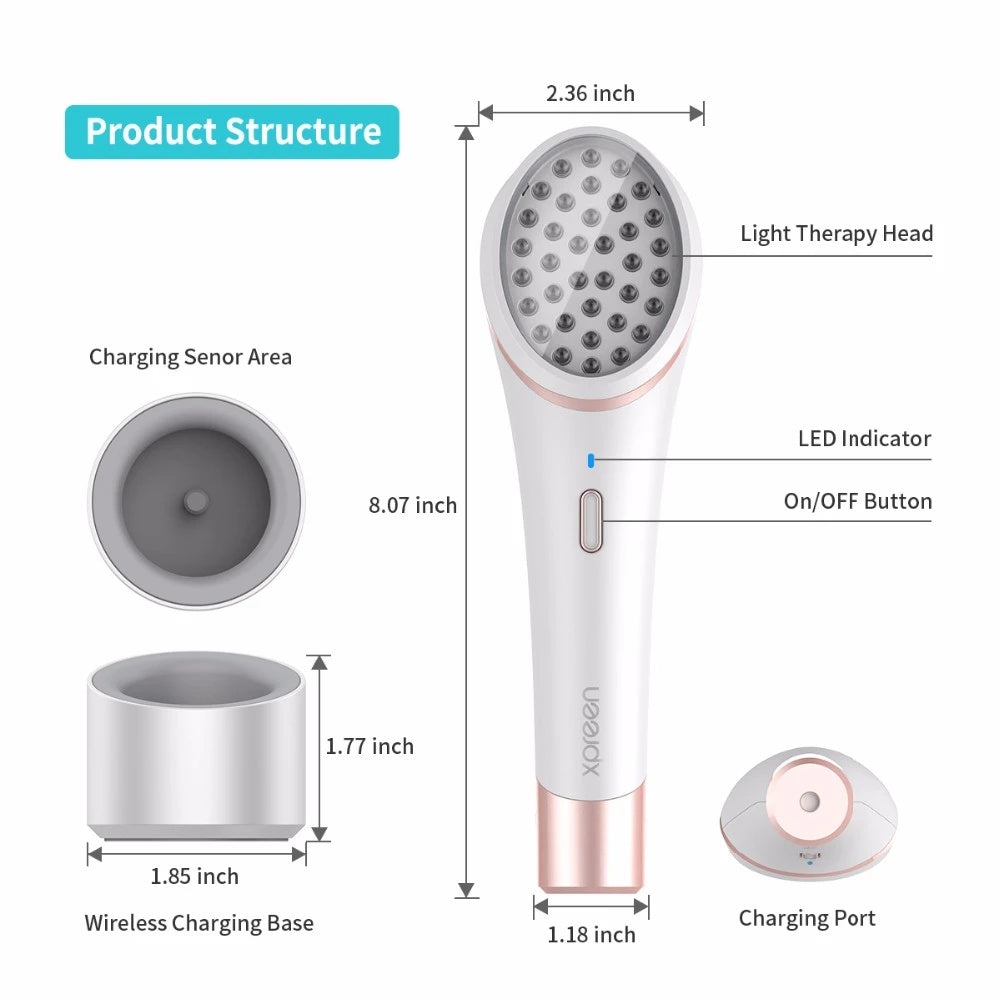 Xpreen Wireless Acne Light Therapy Device