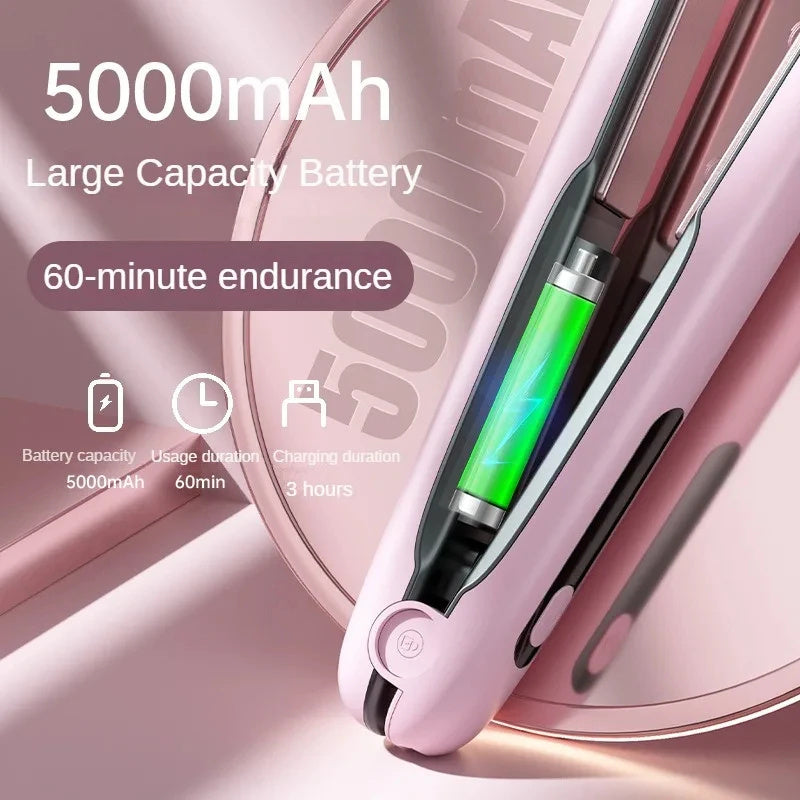 FlexiSmooth Wireless Hair Straightener & Curler