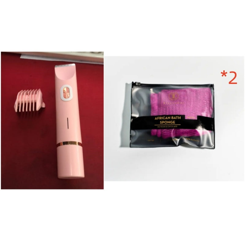 SmoothSilk 2-in-1 Electric Hair Trimmer for Women