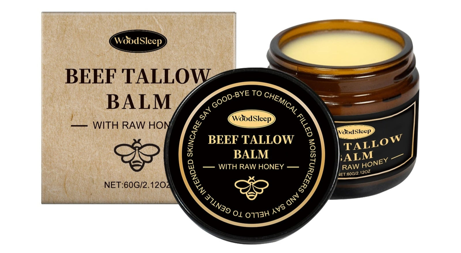 Premium Grass-Fed Beef Tallow – Deep Moisture for Healthier Skin