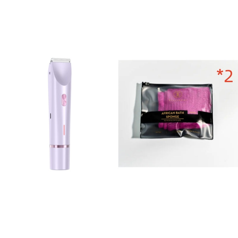 SmoothSilk 2-in-1 Electric Hair Trimmer for Women