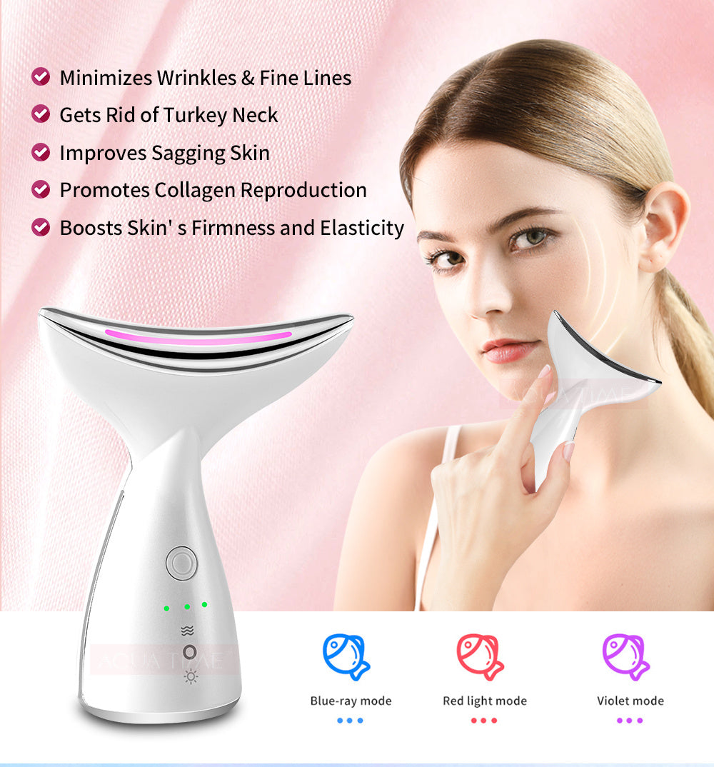 LumiTone EMS Microcurrent Face & Neck Device