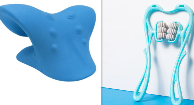 FlexiRoll Six-Wheel Neck Massager