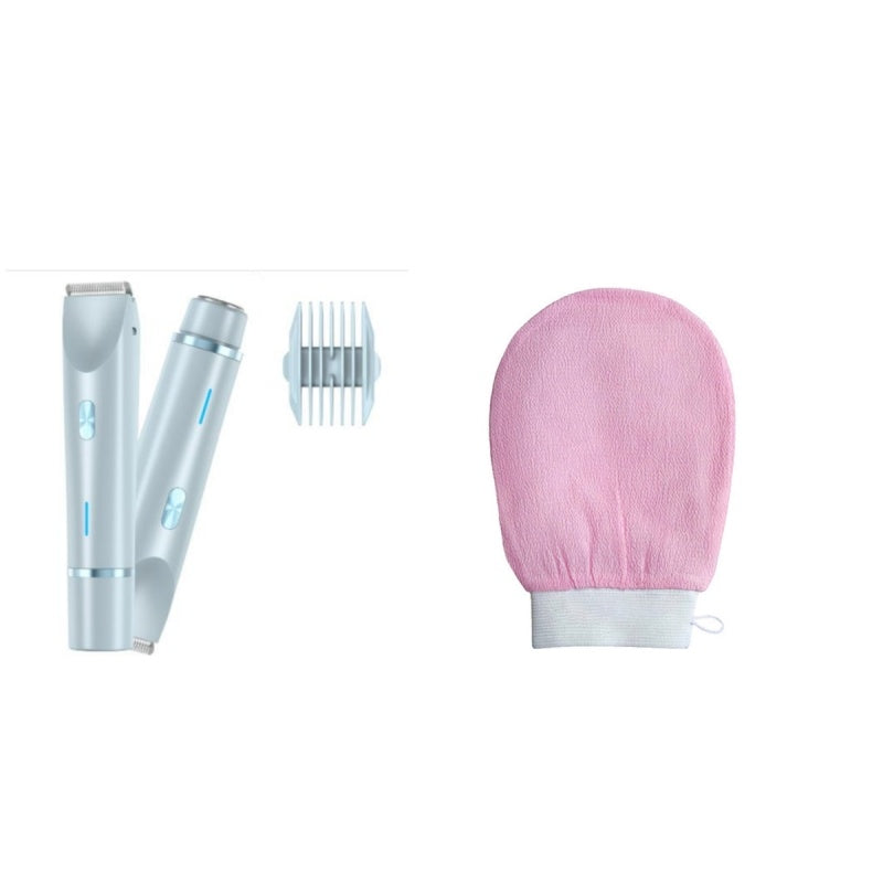 SmoothSilk 2-in-1 Electric Hair Trimmer for Women