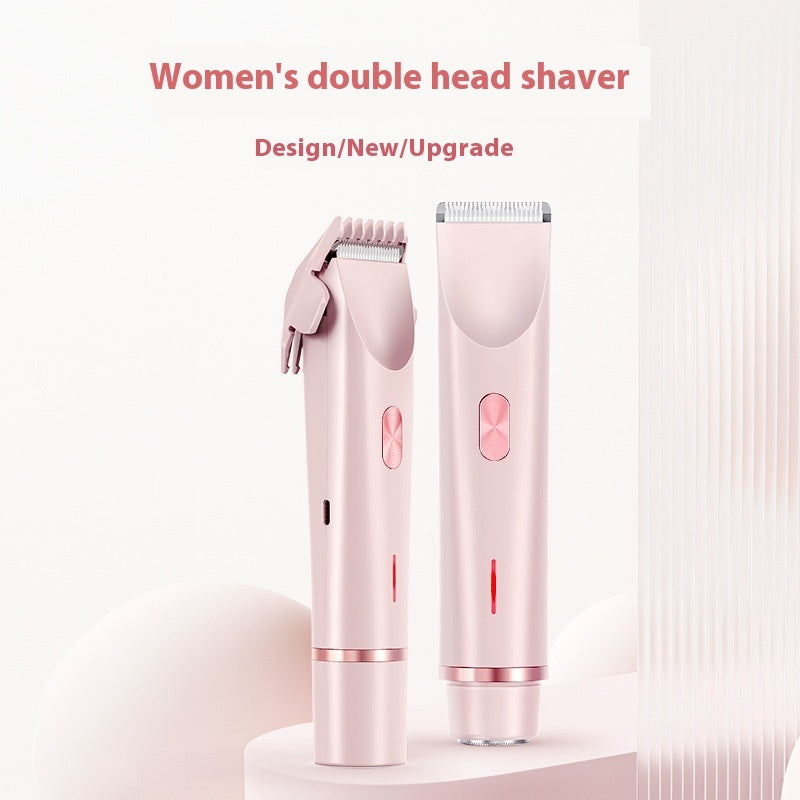 SmoothSilk 2-in-1 Electric Hair Trimmer for Women