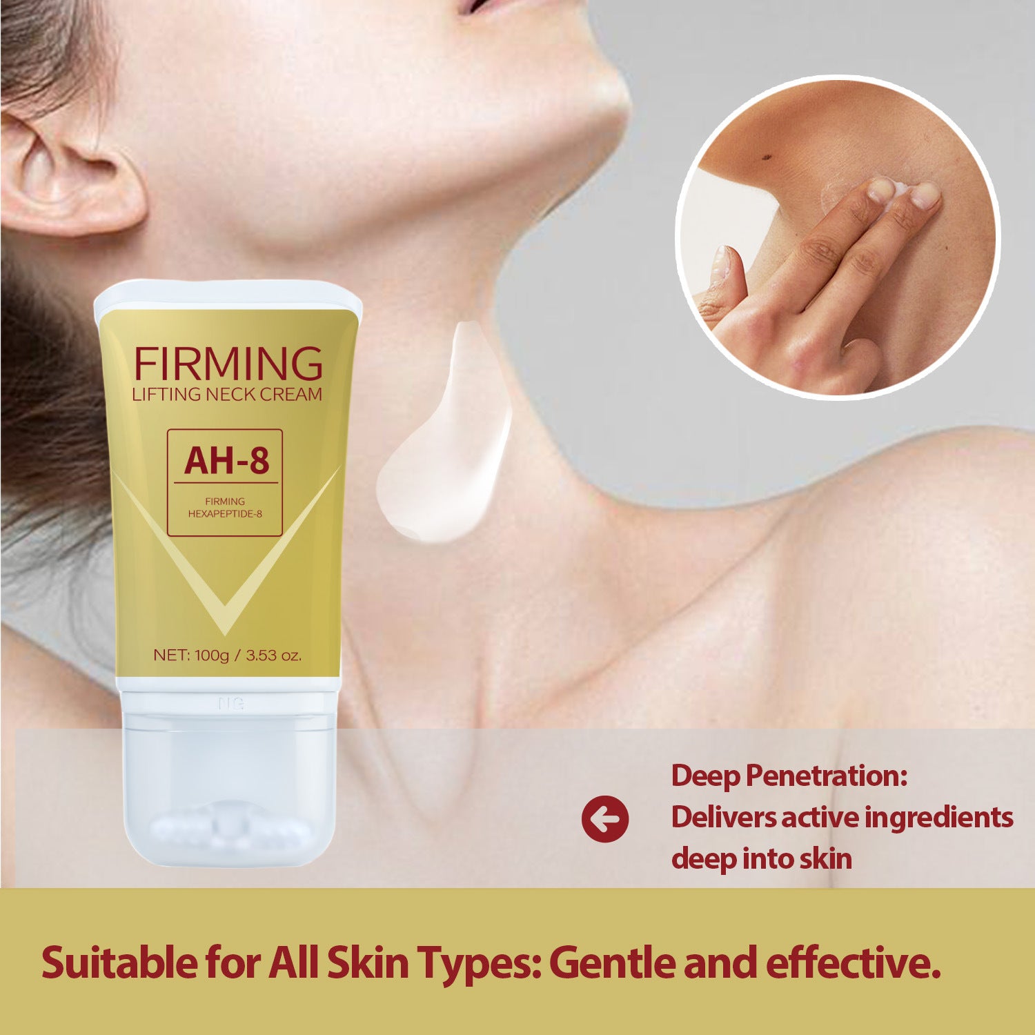 Lift & Firm Neck Roller Cream