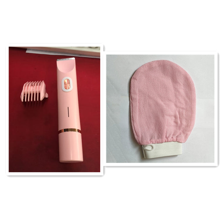 SmoothSilk 2-in-1 Electric Hair Trimmer for Women