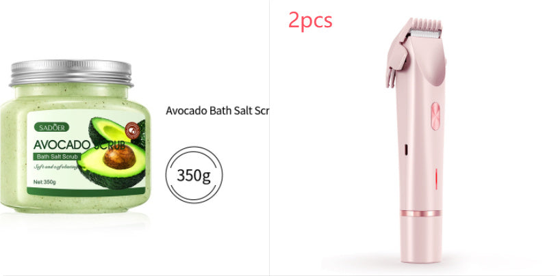 SmoothSilk 2-in-1 Electric Hair Trimmer for Women