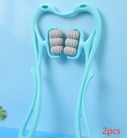 FlexiRoll Six-Wheel Neck Massager