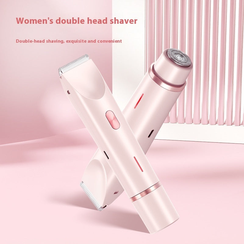 SmoothSilk 2-in-1 Electric Hair Trimmer for Women